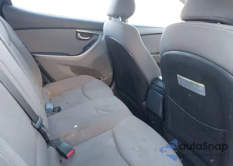 2016 Hyundai Elantra Se from USA, damaged, VIN KMHDH4AE4GU527968